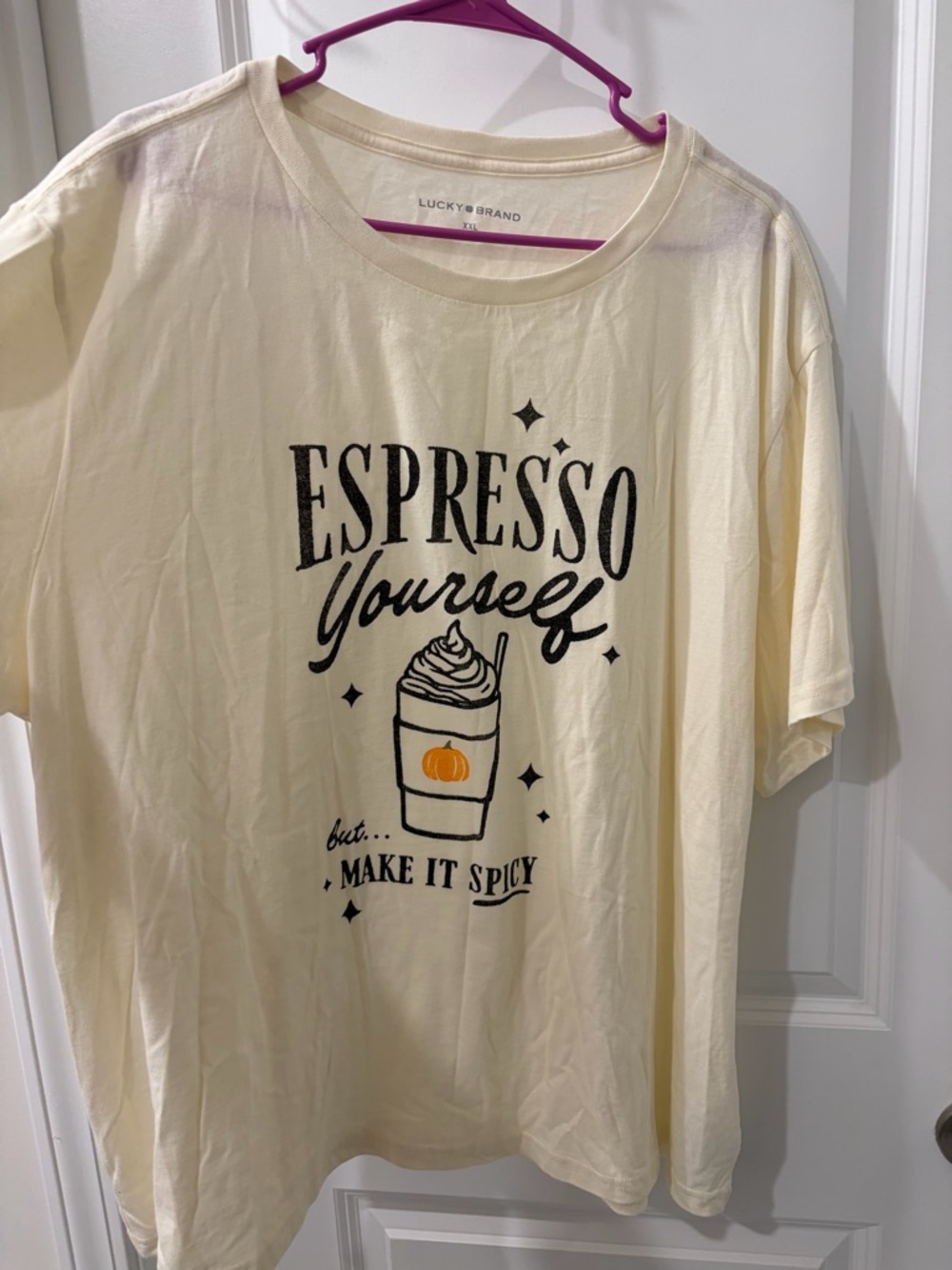 Lucky Brand Plus Size XXL EUC, 
crewneck graphic t-shirt